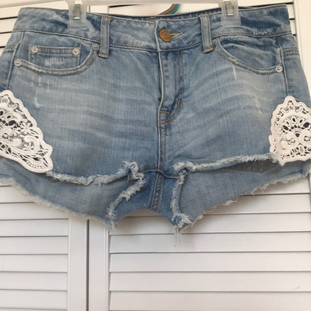 Jean shorts stretch